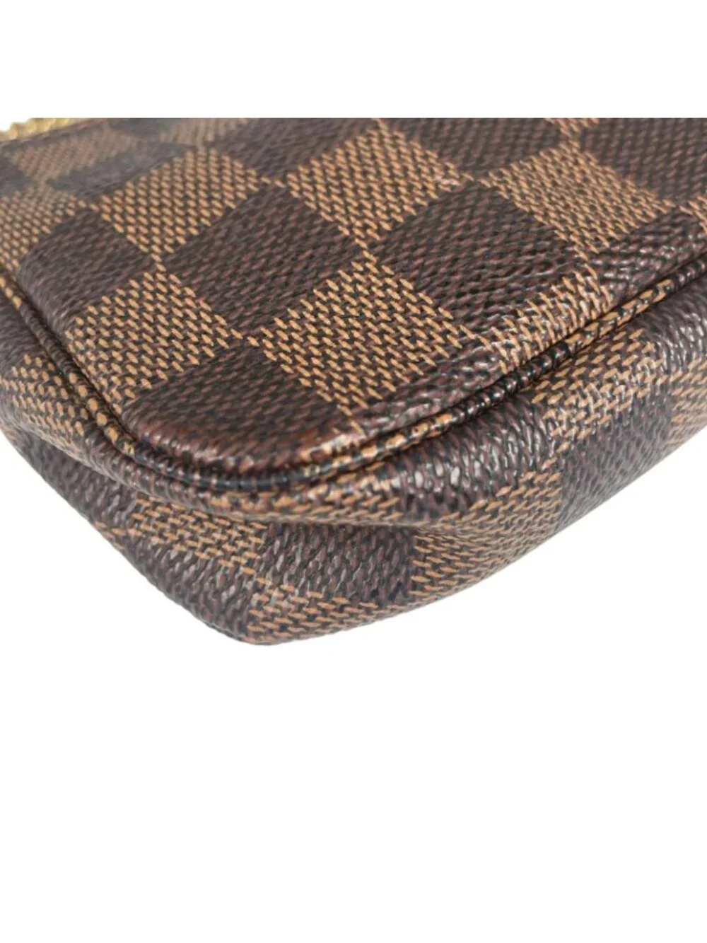 Louis Vuitton Accessoires Pouch Damier Canvas Brown